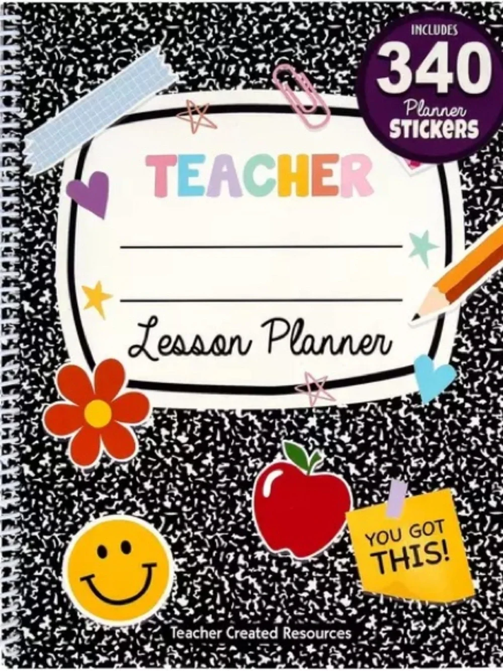 Teacher Spiral-Bound Planner